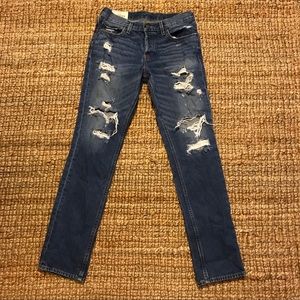 Men’s Hollister distressed skinny jeans